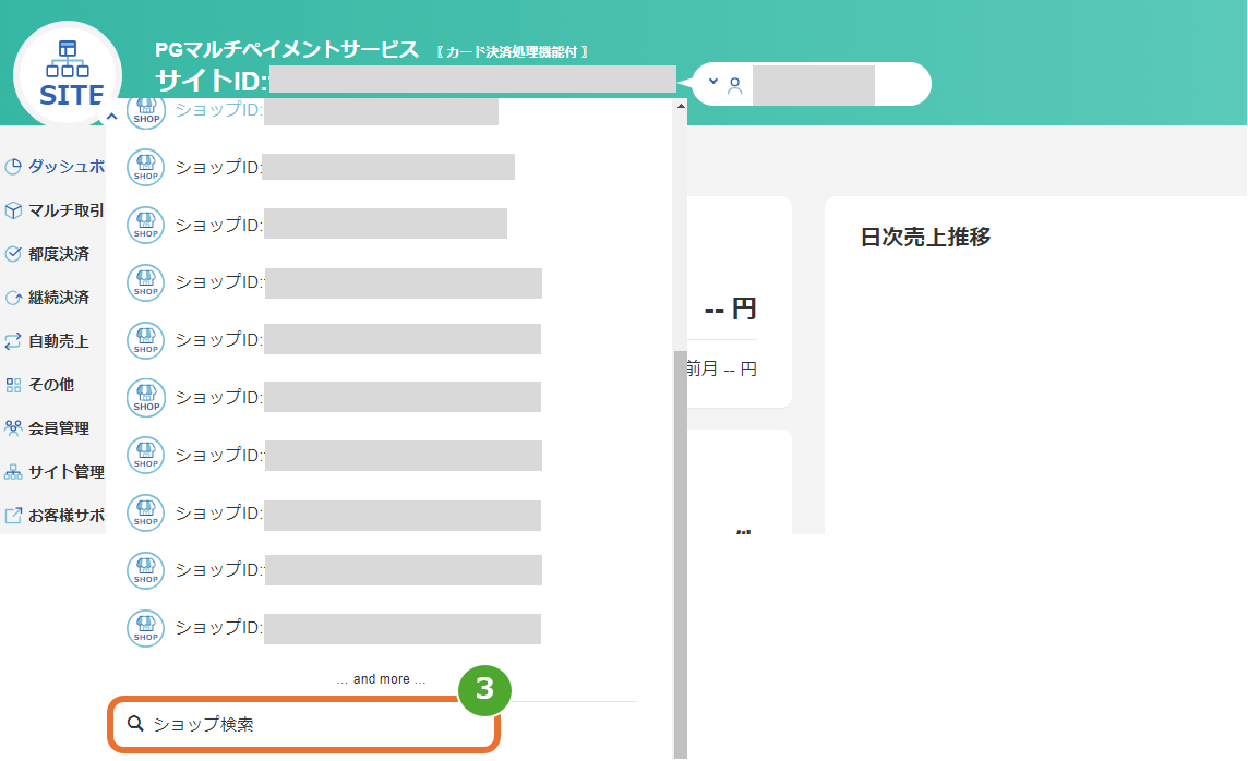 仕様］管理画面／サイト管理画面とショップ管理画面の違い